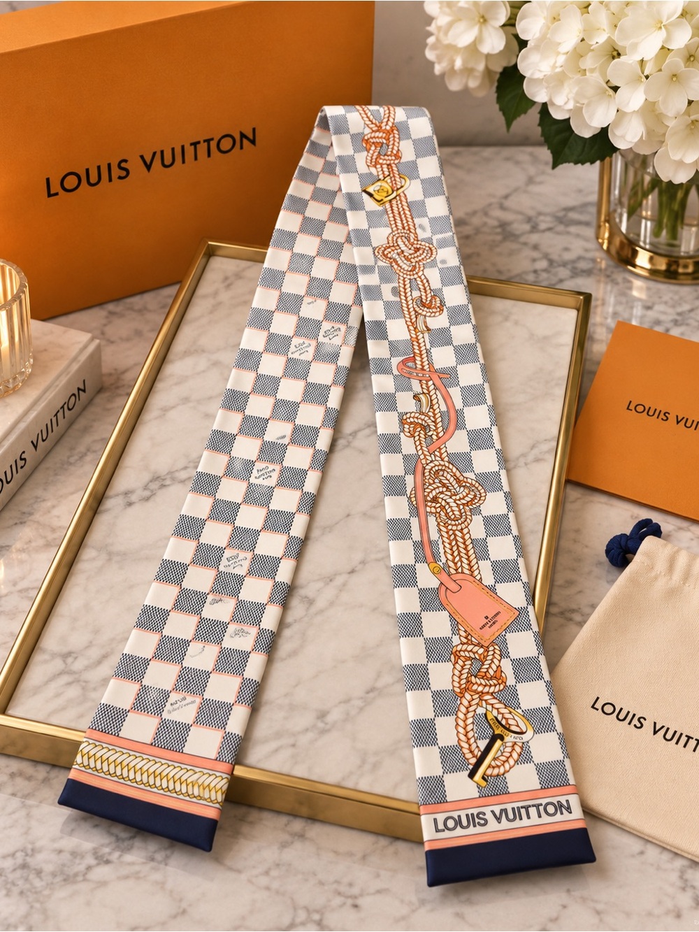 Large Twilly Scarf Luxury Fashion